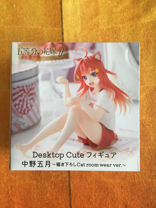 Nakano Itsuki cat roomwear Desktop Cute The Quintessential Quintuplets